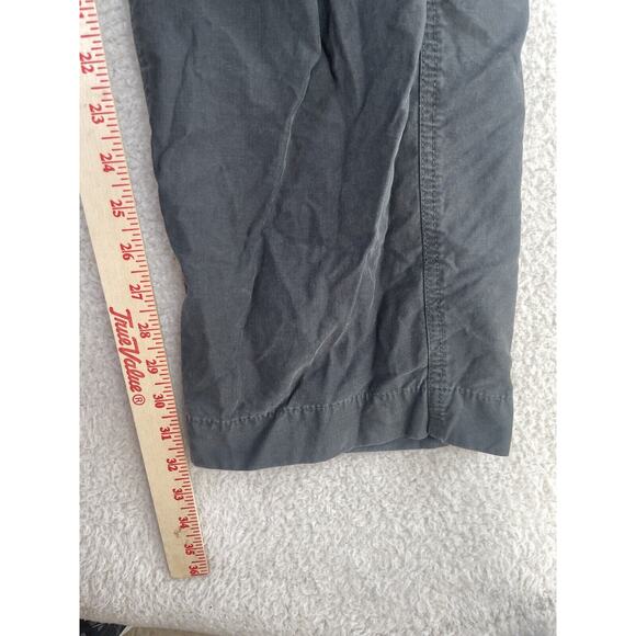 Eddie Bauer Pants Mens Large 31x34 Gray Relaxed Straight Leg Convertible Stretch - Picture 6 of 16